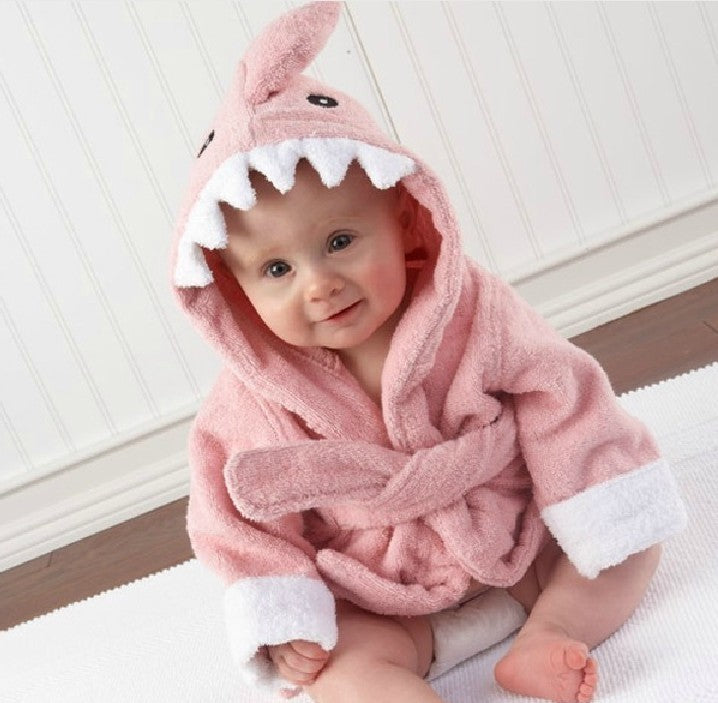 Children's Animal-shaped Bathrobe