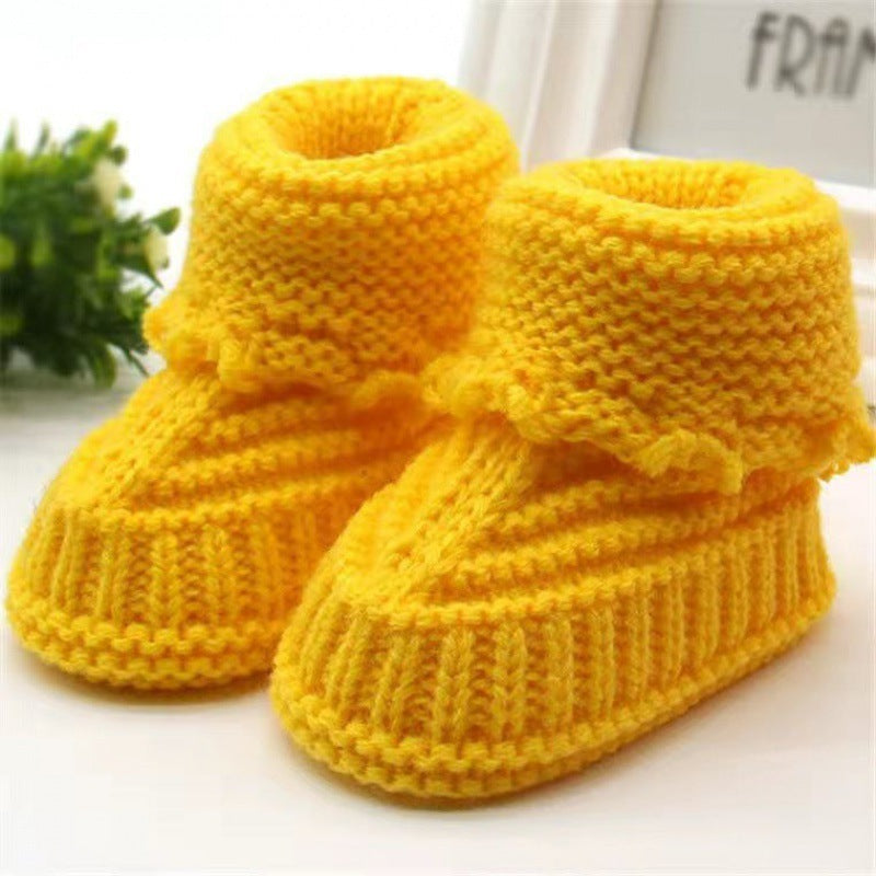 Babies Handmade Wool Shoes