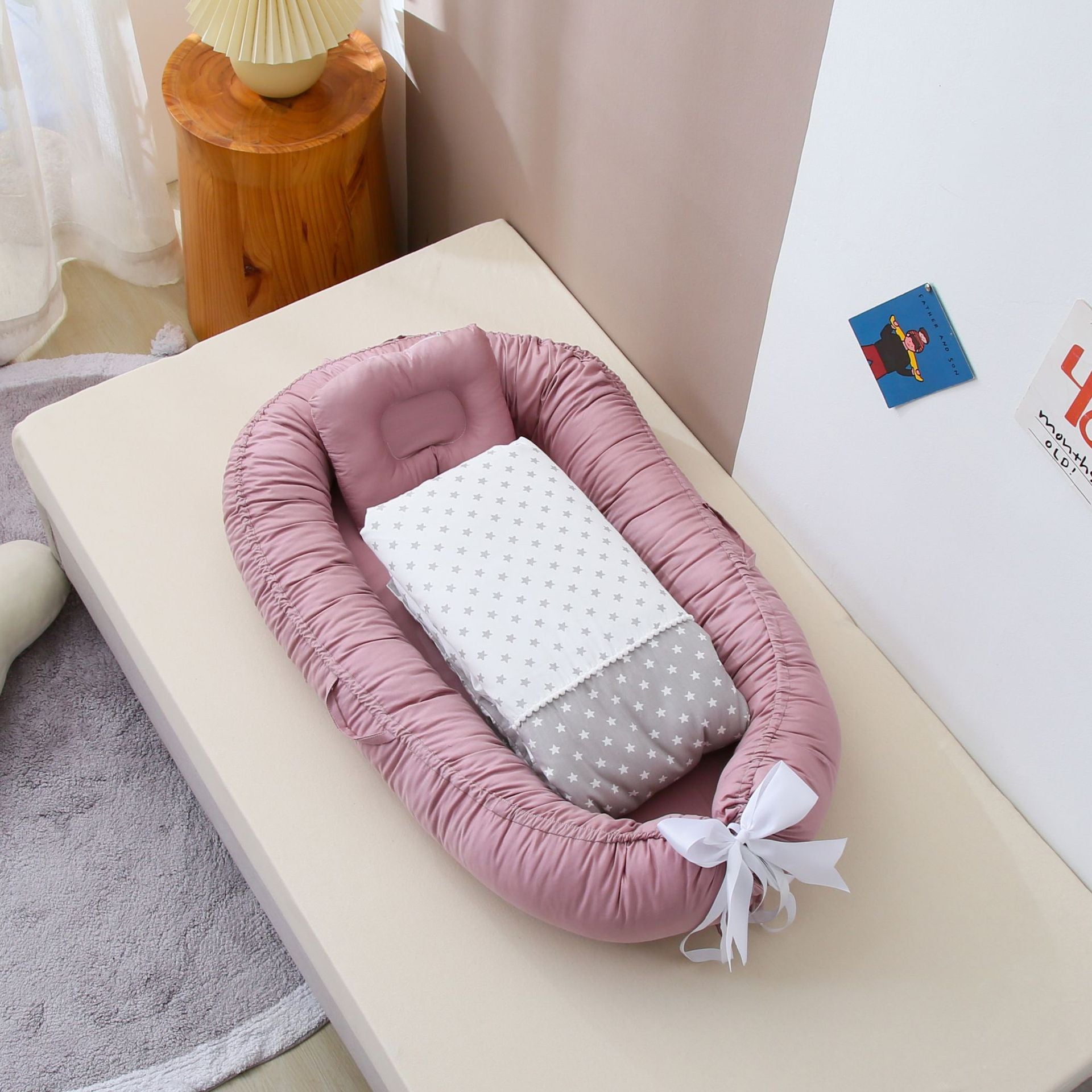 Portable Baby Folding Bed Can Be Detachable And Washable